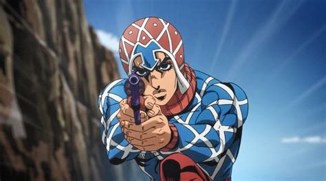 Jojos Bizarre Adventure Golden Wind Reveals Guido Mista Pv Tokyo