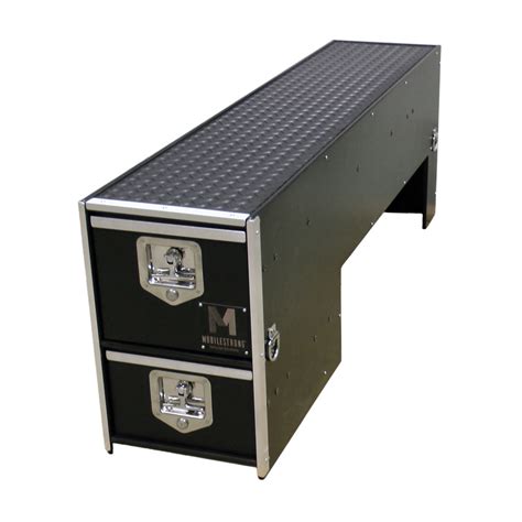 Arksen 49 aluminum diamond plate tool box pick up truck bed storage chest box rv trailer organizer lock w/key, silver 4.0 out of 5 stars 449 $249.96 $ 249. Wheel Well Storage Box Drawer for Trucks | Tool Box, Gun Box