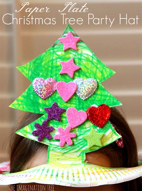 Christmas Paper Plate And Paper Plate Christmas Tree Craft A Counting