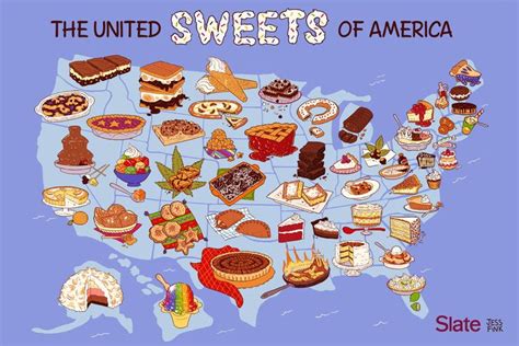 Food deserts data for the united states. Amerika édességtérképe/The United Sweets of America ...