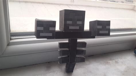 Minecraft Wither Papercraft By Rainblaze Art On Deviantart