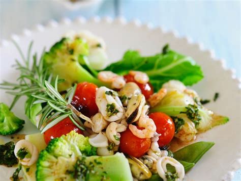 Warm Seafood Salad Recipe Eat Smarter Usa