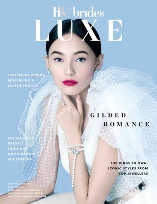 Get Your Digital Copy Of Her World Brides Luxe Magazine April