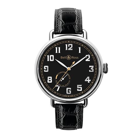 Bell And Ross Pre Owned Bell And Ross Heritage Automatic Black Dial Men