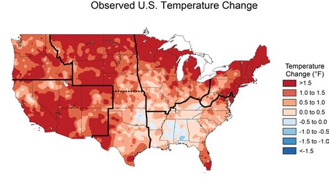 Climate Changes In The United States Image Of The Day