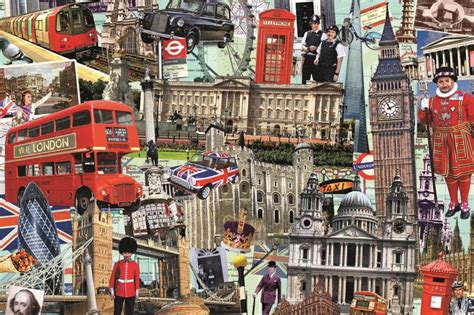 New ravensburger puzzle 2000 tiles pieces jigsaw moodful london. Best of London Collage Puzzle by Jumbo at Galaxy Puzzles