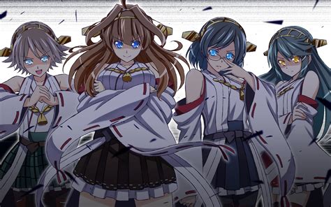 Fond Décran Anime Filles Anime Collection Kantai Kongou Kancolle