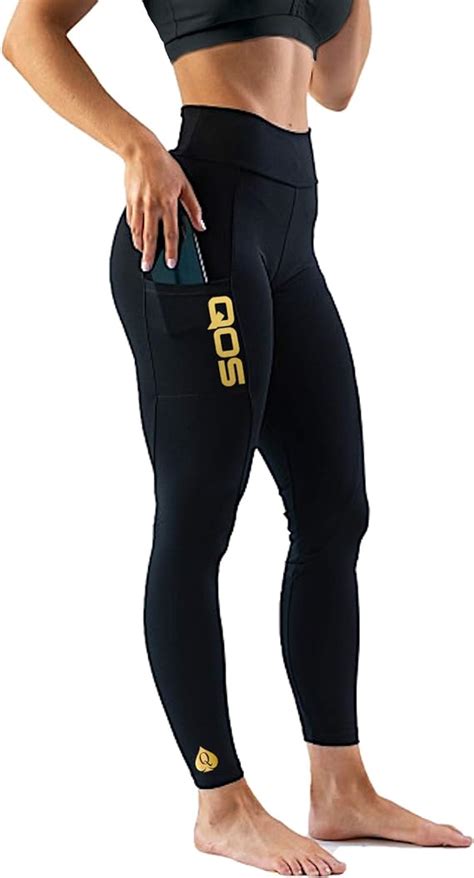 qos gold label smooth leggings original queen of spades edition at amazon women s clothing store