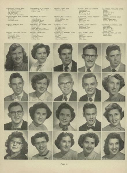 Explore 1953 Central High School Yearbook Evansville In Classmates