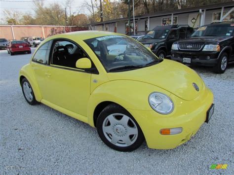 1999 Yellow Volkswagen New Beetle Gls Tdi Coupe 73581767 Photo 6