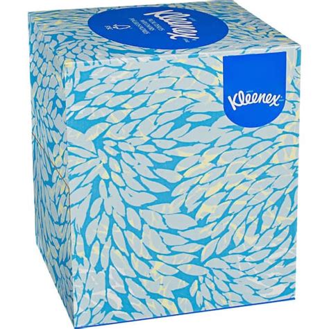Kleenex Box Tissue 95 Sheets Per Box Kim21270bx The Home Depot