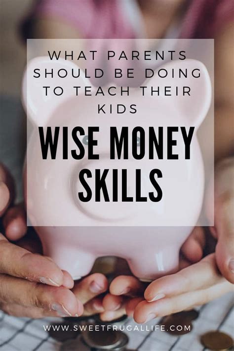 Teaching Kids Smart Money Habits Sweet Frugal Life
