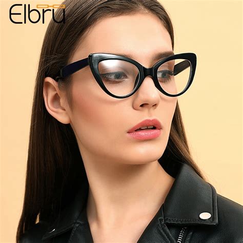Vintage Oversized Eyeglass Frames Designer Cat Eye Glasses Frames Women Vintage Aliexpress
