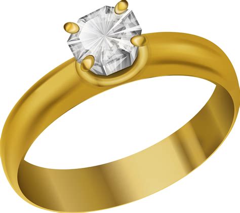Transparent Background Gold Wedding Rings Png Gold Ring Png