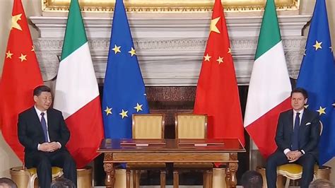 Italyand China Sign Mou On Rome Joining Belt And Road Initiative Youtube