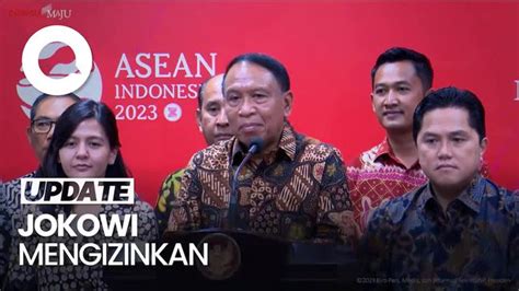 Menpora Zainudin Amali Lapor Ke Jokowi Pilih Fokus Urus Pssi