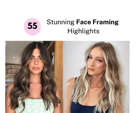 Stunning Face Framing Highlights Fabbon