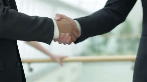Handshake Between Two Businessmen Stock Footage Sbv 309727304 Storyblocks