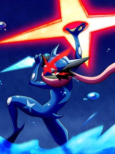 The only way to obtain greninja is by evolving a frogadier. Pokemon Greninja Hd Wallpaper Download - Hachiman Wallpaper