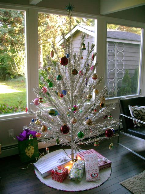 My Rotating Aluminum Christmas Tree Vintage Aluminum Christmas Tree