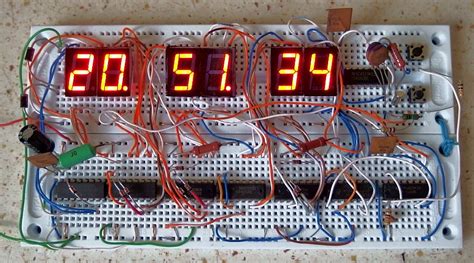 Digital Clock Circuit Diagram Using 4026 Digital Alarm Clock Circuit