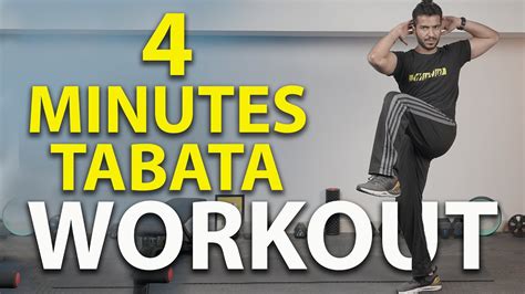 4 Minutes Tabata Workout For Beginners Fat Burning Workout Imwow