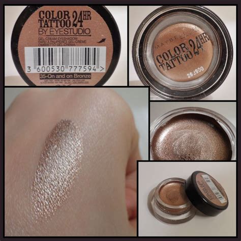 Maybelline will never share your information with 3rd parties or post to facebook without permission. maybelline color tattoo swatches | Maybelline color tattoo ...