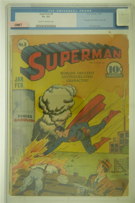 Superman Comic Book Values And Prices Issues 1 10 Comics Watcher