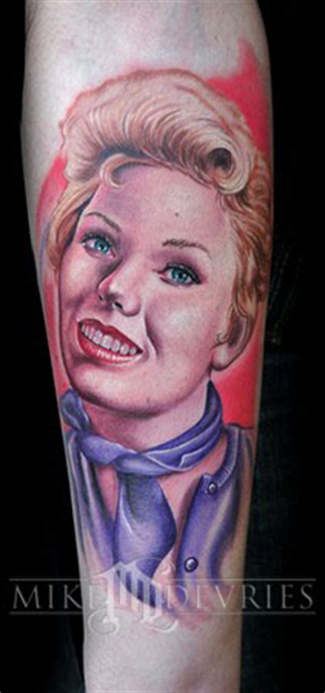 Portrait Tattoo By Mike Devries Tattoonow