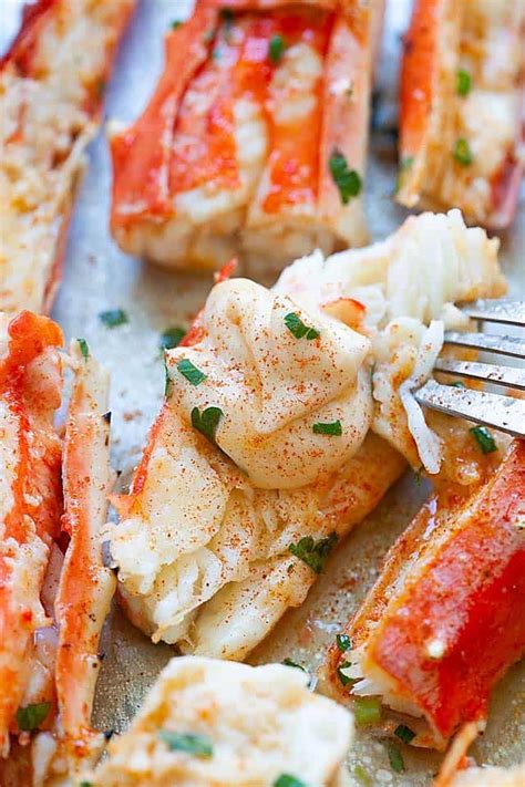 King Crab Best Baked Crab Legs Recipe Rasa Malaysia Best Seafood
