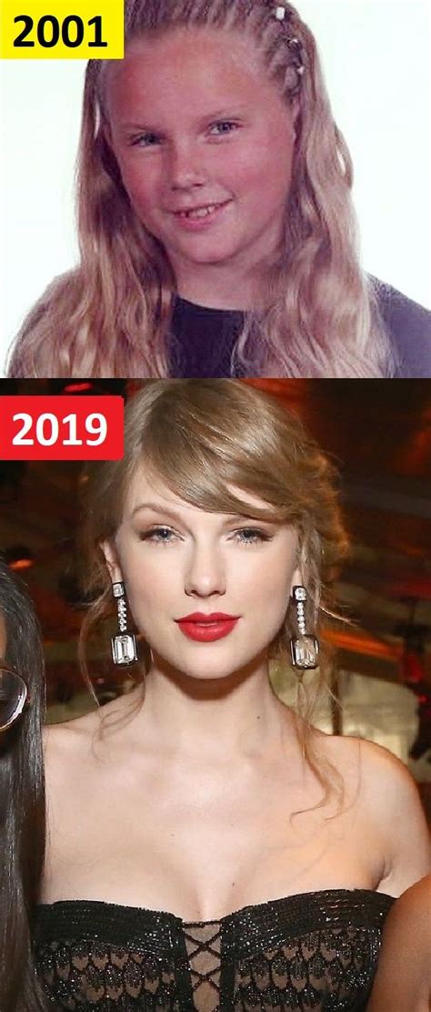 Taylor Swift Then And Now Jaw Dropping Transformation Photos Of