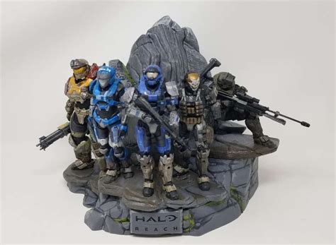 Halo Reach Noble Team Legendary Limited Edition Statue Read