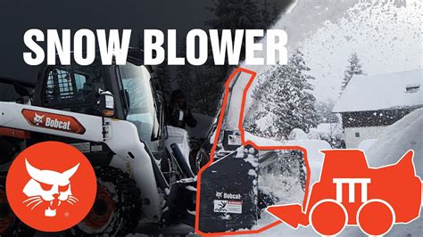 Trainers Tips And Tricks Bobcat Snow Blower Youtube