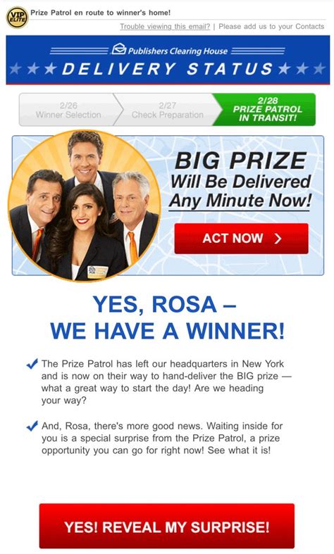 It's june 2nd, and the prize patrol ready to award a $500.00 a week for life to a brand new winner! Pin on Super prize winners