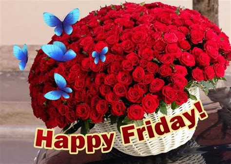 Dozens Of Roses Happy Friday Pictures Photos And Images For