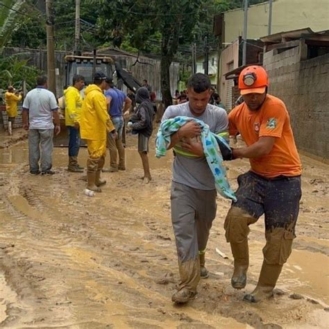 Número De Mortos Por Chuvas No Litoral De Sp Sobe Para 36 Governador Decreta Calamidade Pública