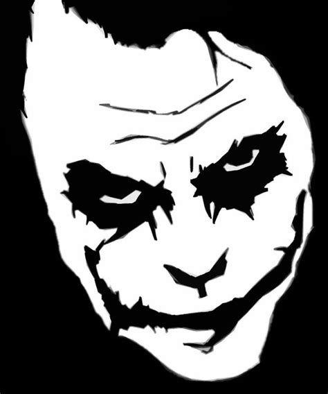 Pin By Guillermo Cruz On Футболки Joker Stencil Joker Drawings