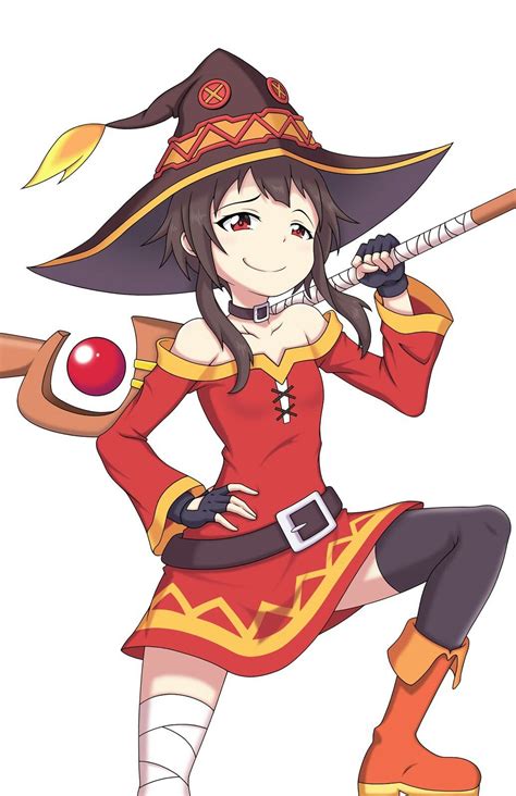 Megumin Megumin Konosuba Garota Manga