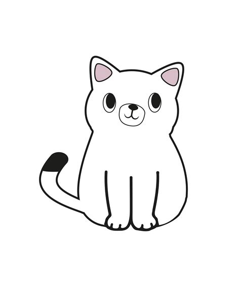 Cute Cat Cartoon Clipart Free Stock Photo Public Domain Pictures