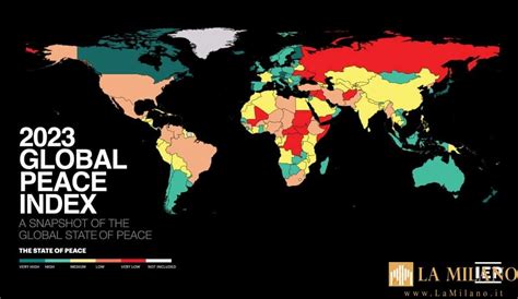 Global Peace Index 2023 Un Deterioramento Della Pace A Livello Globale
