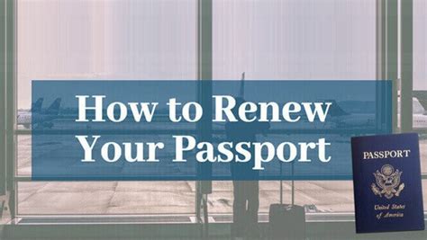 How To Renew Your Passport