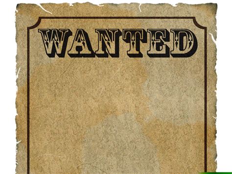 Clipart Wanted Frame Missing Reward Poster Template Wanted Cliparts