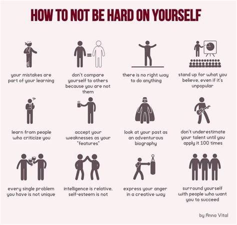 Great Infographic On Self Compassion How Not To Be Hard On Yourself