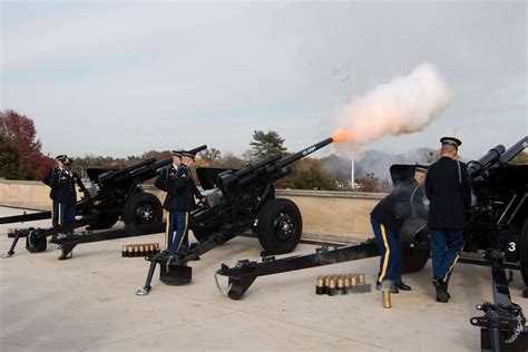 Army Soldiers Perform A Gun Salute During Deputy Defense Nara And Dvids