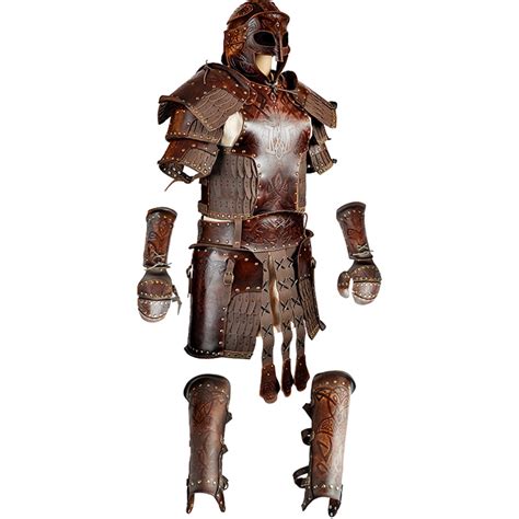 Sca Leather Armor Viking Complete Armor