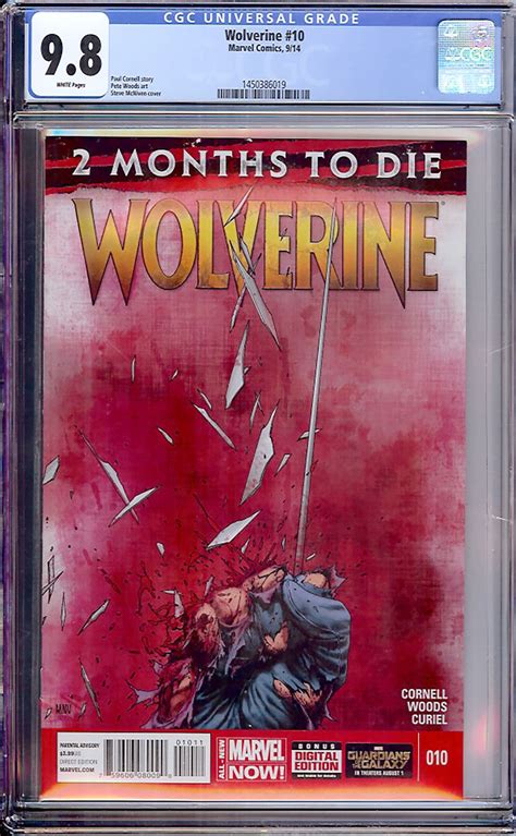 Wolverine 10 Cgc 98 W Auction Pedigree Comics