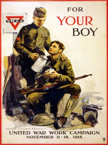 Vintage War Poster Home Interior Design Us Army Father And Son Art Decor Ebay