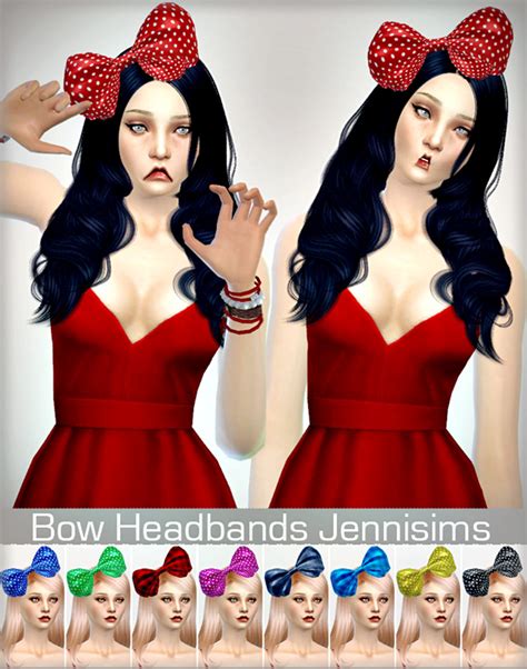 Sims 4 Cc Best Hair Bow Accessories All Free To Download Fandomspot