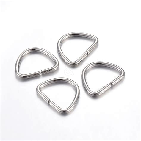 Wholesale 304 Stainless Steel D Rings