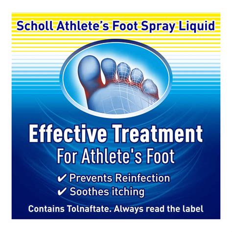 Scholl Foot Care Athletes Foot Spray 150ml Wilko